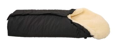 Вкладиш для ніжок коляски X-Large, чорний