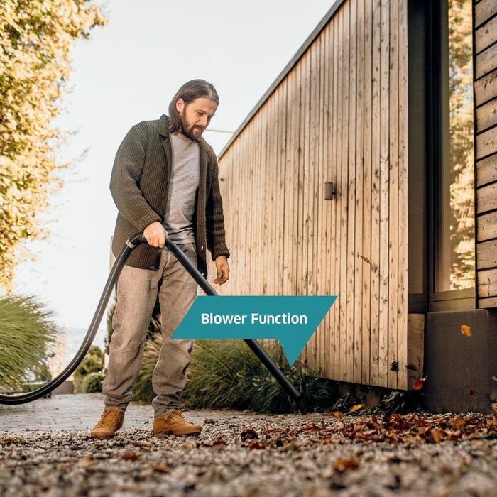 Пилосос для сухого та вологого прибирання Krcher WD 4 V-20/5/22, вкл. плоский гофрований фільтр, запатентований фільтрувальний бло