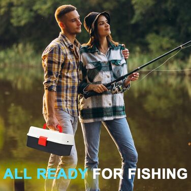 Набір рибальських снастей з 213 предметів, коробка з аксесуарами, рибальський набір, що включає свинцеві вантажі, гачки, рибальські приманки, повне рибальське спорядження для початківців та професіоналів для лову окуня, блакитної окуні, краппі та інших ви