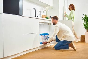 Система зворотного осмосу Pure Aquacalcium, фільтр для води з мінералізацією (додавання кальцію), система фільтрації питної води з підключенням під раковину