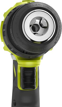 Дриль-шуруповерт Ryobi R18DD7-0 (без акумулятора, світлодіодне підсвічування, 18 В, швидкозажимний патрон 13 мм, 2 передачі, макс.