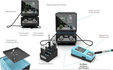 Паяльник WXUPS MS для технології активного нагріву жала, 150 Вт, 0052923599