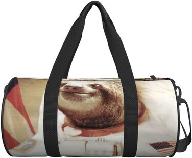 Дорожня сумка-мішок Веселий звіринець спортивна сумка для чоловіків та жінок, ідеальна для подорожей та занять спортом