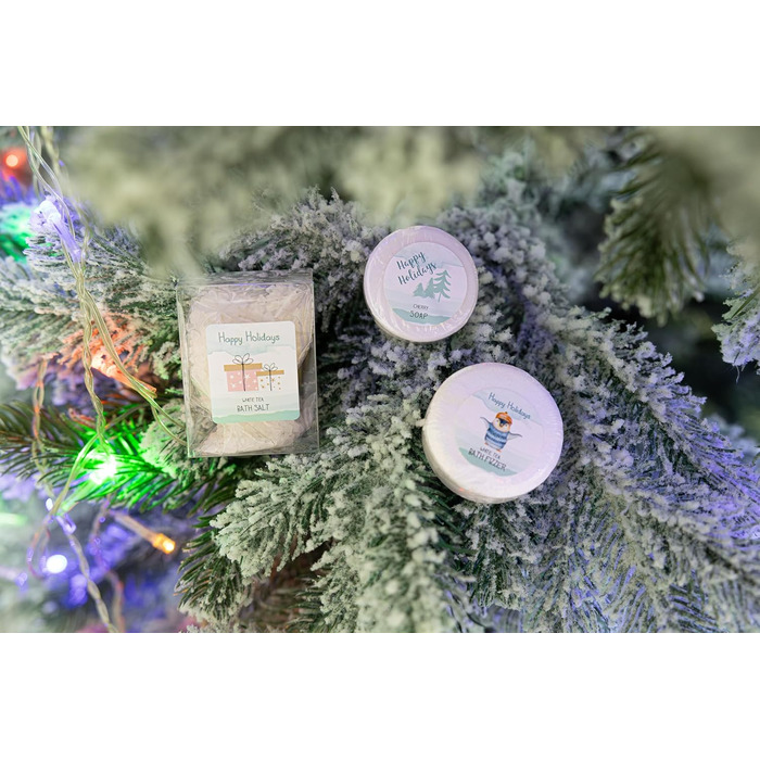 Адвент-календар краси на 2025 рік для дівчаток з 24 косметичними продуктами Адвент-календар краси з лосьйоном для тіла, бомбочками для ванни, гелем для душу, шампунем, бальзамом для губ, кремом для рук та багатьма іншими Різдвяний календар для підлітків О