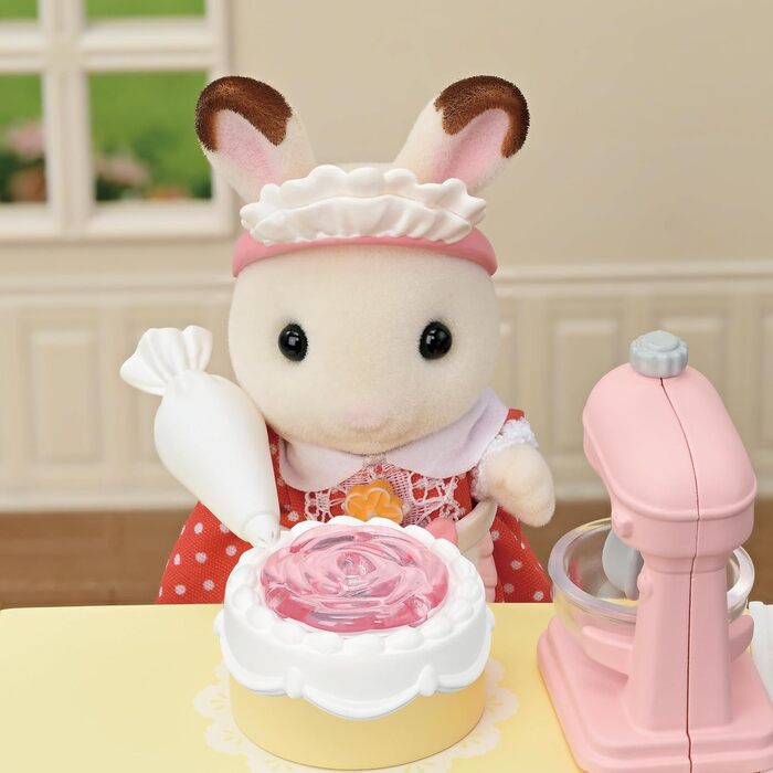 Набір Sylvanian Families 5807 Кондитерська для стартового будинку доповнення з функціональною духовкою та аксесуарами, іграшка для дітей від 3 років