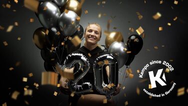 Кемпа Гандбол Spectrum Synergy Primo Black & White 2 Single