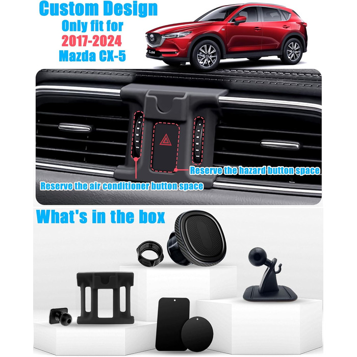 Автомобільний тримач для мобільного телефону з вентиляційним отвором Тримач для мобільного телефону Автомобільне кріплення для Maz