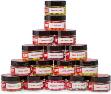 Набір наживок Tandem Baits з 16 шт. для методу та годівниці, розмір XXL Ловля коропа без зусиль Аксесуари для лову коропа для професіоналів та рибалок-аматорів