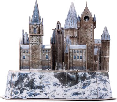 Пазл EXPLORA Сяючий замок Гоґвортс (офіційна ліцензія Harry Potter) 202 деталі, арт. 540312 конструктор для моделювання від 8 років, без клею та ножиць, 3D-