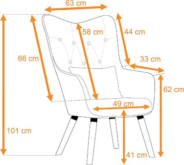 Крісло ESTEXO під телевізор, крісло для відпочинку, реклайнер, м&39яке крісло, крісло для читання, тканинна подушка, сірий
