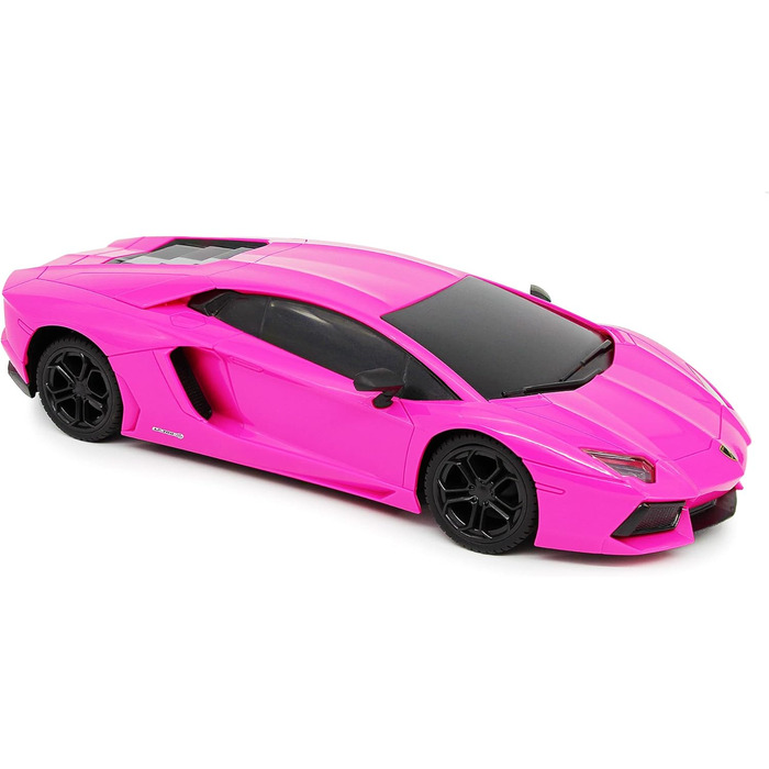 Офіційно ліцензований автомобіль на дистанційному керуванні, масштаб 124, робоче світло, 2,4 ГГц, 700-4 Pink