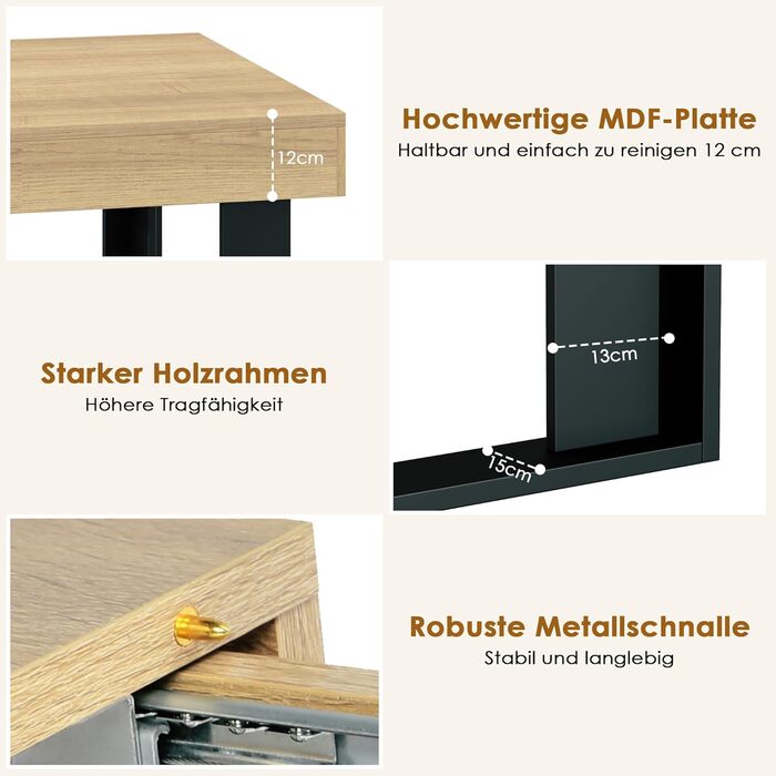 Розсувний обідній стіл 120-160 см для 2-6 осіб, сучасний кухонний стіл, простий обідній стіл, високоміцний великий стіл для вітальні, їдальні, квартири