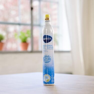 Циліндр BRITA CO2 2 упаковки для виробників газованої води (до 60 л газованої води на заправку)