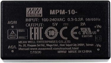 Імпульсний блок живлення MEAN WELL MPM, MPM-10-15 10 Вт 0,67 А