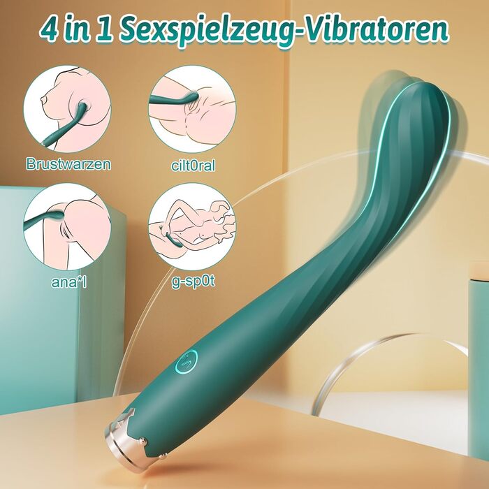 Вібратор Hellmos для жінок, 10 режимів вібрації