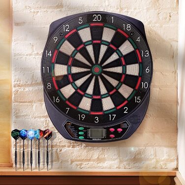 ВИГРАТИ. MAX Electronic Dartboard Професійний набір з 65 варіантів для 1-8 гравців з 12 дротиками 12 професійних польотів 100 наконечників стріл Аксесуари Класичний дизайн