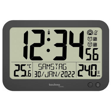 Годинник настінний Technoline WS8026 Black (WS8026)