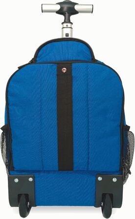 Рюкзак-візок Aircruiser Hybrid 40 x 30 x 20 см з колесами, ручна поклажа Ryanair, ручна поклажа Wizzair, дорожній рюкзак для літака (синій, 40x30x20 см - з колесами), синій 40x30x20 см - з колесами
