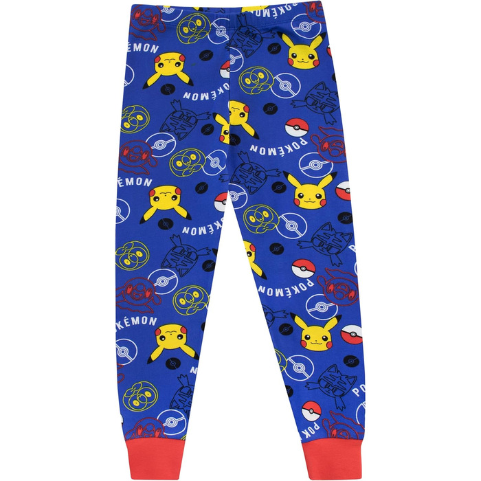 Піжама Pokemon Пікачу, тонкий крій, синій 152 см