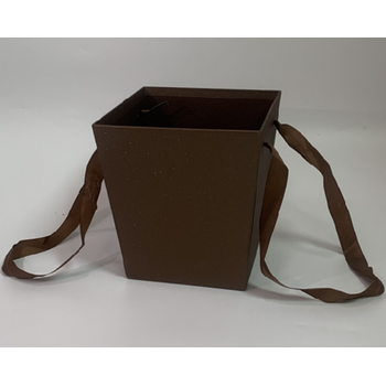 Подарункова коробка UFO W3119 BROWN BOX Flowers (6885163)