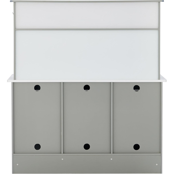 Сіра дитяча кухня Ігрова кухня Дитяча ігрова кухня Дерев&39яна кухня Teamson Kids TD-12681A