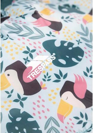 Спальні мішки Trespass Bunka, принт тропічних птахів, один розмір