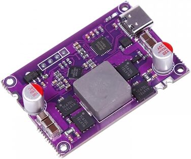 Модуль швидкої зарядки PD, високопродуктивний двосторонній модуль швидкої зарядки PD потужністю 120 Вт, двосторонній понижувальний підсилювач для зарядного пристрою для літієвих акумуляторів 4s 12V-16.8V