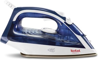 Парова праска Tefal FV1845 Maestro 2300 Вт резервуар для води 270 мл керамічна підошва потужність пари 115 г / хв. синя/біла