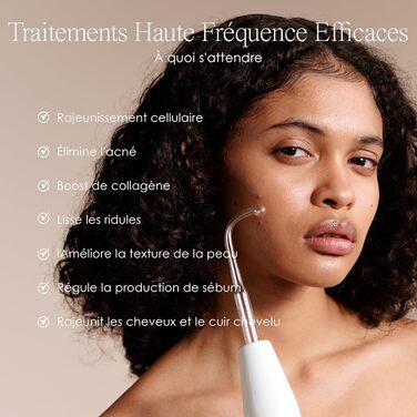 Високочастотний пристрій для обличчя високочастотна паличка для видалення прищів, зморшок, дрібних зморшок, терапевтичне лікування обличчя, портативний пристрій