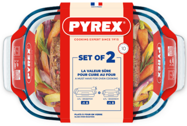 Набір форм для запікання Pyrex Classic, 2 предмети (7054302)