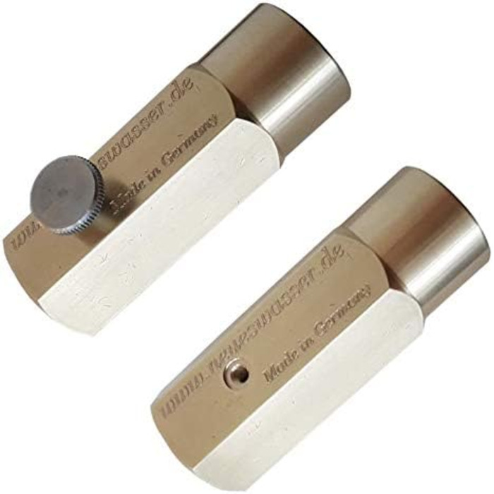 Адаптер для перекачування газу CO2 з великих балонів CO2 в балони вагою 425 г, підходить для балонів Grohe Blue Home, Sodastream CO2. Заощаджуйте до 500 на рік Зроблено в Німеччині