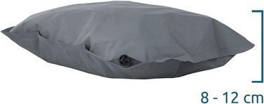 Ваш набір дорожніх подушок GEAR - 2 шт. Relax Pillow 40x30 см, м'який наповнювач, 8-12 см Надувна надувна подушка зі змінною висот