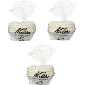 Комплекти Kalita Фільтр хвильовий серії Wave 155 1-2 особи білий, 100 аркушів 22201 (імпорт з Японії) від Kalita, 3