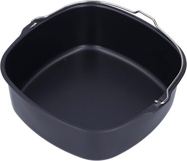 Форма для випічки Ejoyous Airfryer, Запіканка для фритюрниці Форма для торта Бочка для торта з антипригарним покриттям, для HD9925 HD9860 HD9905 01 Аксесуари для випічки у фритюрниці (22 см) Ejoyousptemdy7g58-12