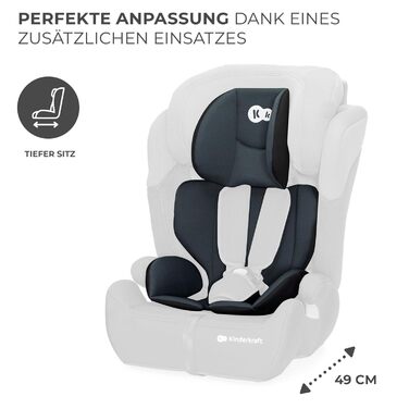 Дитяче автокрісло Kinderkraft COMFORT UP I-SIZE, дитяче автокрісло, дитяче автокрісло, автокрісло для дітей 76-150 см, 5-точкові р