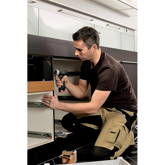 Акумуляторний дриль-шуруповерт Metabo PowerMaxx BS - Акумуляторний шуруповерт 12 В - Компактний дриль-шуруповерт з практичним інди