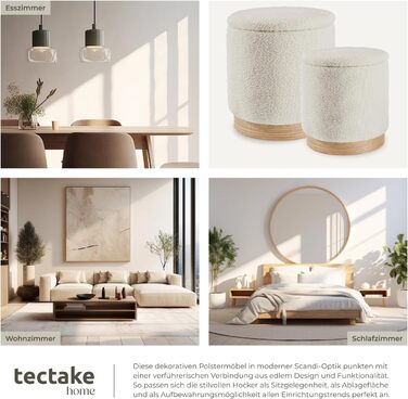 Набір із 2 стільців для зберігання речей, тканина букле ведді, скандинавський стиль, пуф, круглий м&39який стілець для туалетного столика, меблі для спальні, вітальні, коридору, стілець для зберігання речей для дому