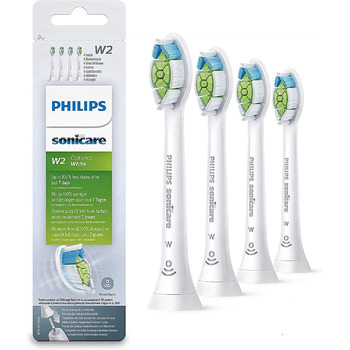 Насадки для щітки Philips Sonicare, білі, 4 шт. и білі, 4 шт. и (1 упаковка)