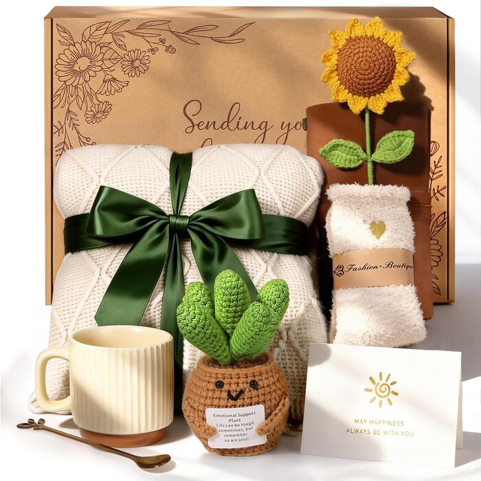 Подарунки для жінок, подарунок на день народження з соняшником для жінок, подарунковий набір для релаксації та оздоровлення, подарунки на швидке одужання, День святого Валентина, День матері, ідеї подарунків на день народження для мами, сестри, дівчини