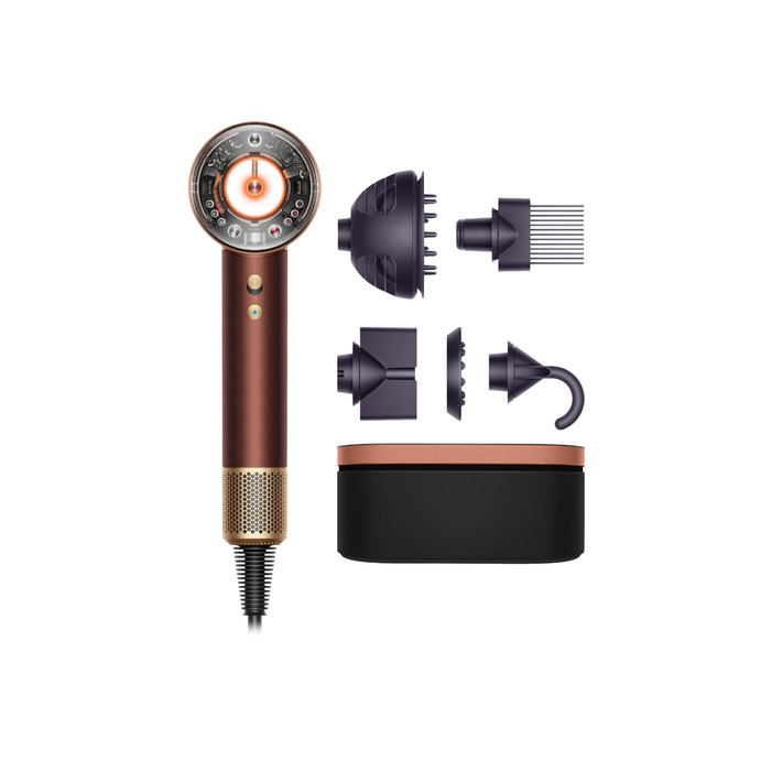 Фен Dyson Supersonic Nural для кучерявого та жорсткого волосся, Plum Copper