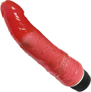 Класичний вібратор для жінок Future of your pleasure Sensual 19 см, діаметр 3,6 см, TPR, червоний, тихий