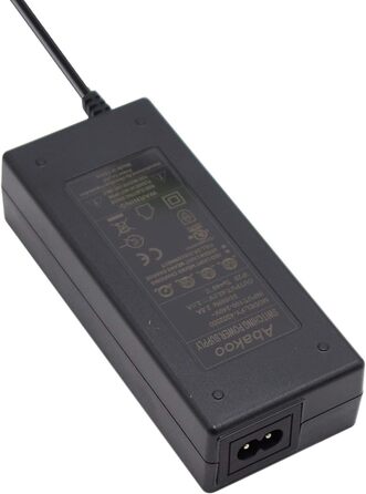 Зарядний пристрій Abakoo 42V 2A для велосипедів 36V, змінний зарядний пристрій для електровелосипедів Xiaomi 2 Wheels із самобалансуванням, розумний зарядний пристрій для літієвих акумуляторів для самокатів M365 Pedelec - RCA 8MM