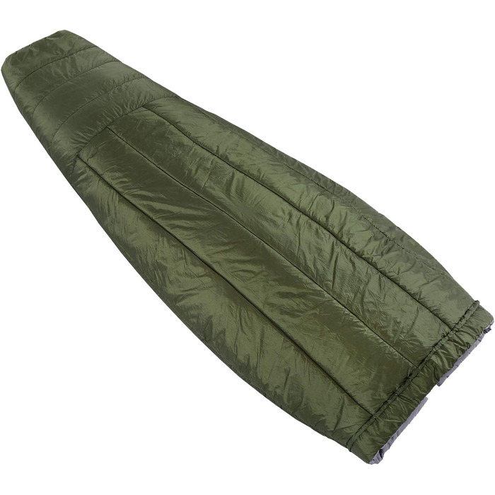 Спальний мішок OneTigris 200 x 85 см, ковдра на 3 сезони, спальний мішок UL 1.0 кг для кемпінгу, походів, активного відпочинку на свіжому повітрі, OD зелений