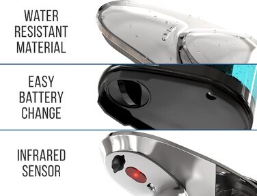 Сенсорний дозатор мила Everlasting Comfort Sensor - автоматичний дозатор мила об'ємом 500 мл - безконтактний з регульованою кількі