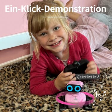 Робот Діти, Іграшка-робот на дистанційному керуванні, Робот на радіоуправлінні зі світлодіодними очима та музикою, Дитяча іграшка