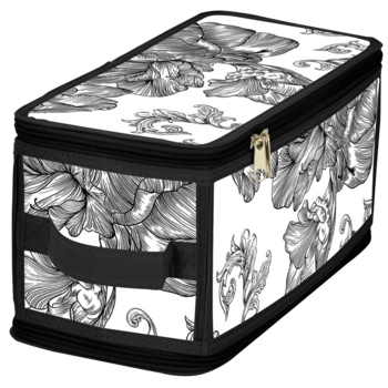 Кошик Idea Home DB-23 Anthracite Flowers 30x15x15 см (7058558) Кошик Idea Home DB-23 Anthracite Flowers 30x15x15 см (7058558)
