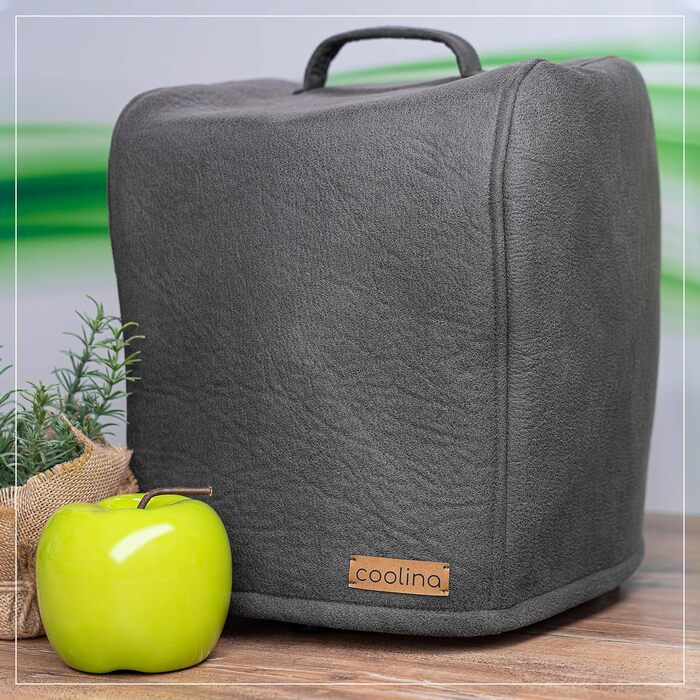 Захисний чохол Coolina Premium для Thermomix - Чохол для TM5 & TM6 - Брудовідштовхуючі аксесуари - Thermomix Cover - Худі в кольорі антрацит