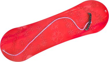 Сноуборд ДЛЯ ДІТЕЙ санки дошка 72см пластик з мотузковою ручкою пластик червоний