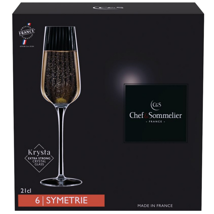 Набір келихів C&S Symetrie 6х210 мл (6939889)