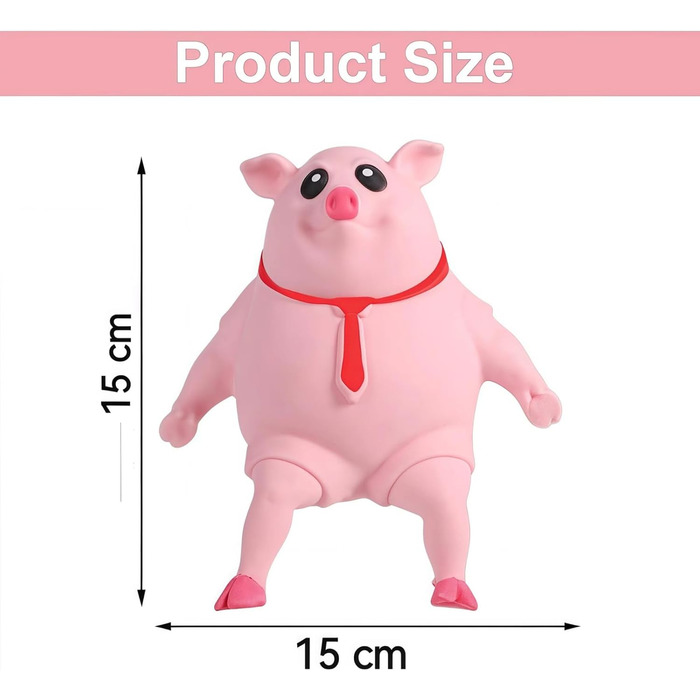 XIKTTK Anti Stress Pig Squeeze Toy, Toy Pig, Stress Ball Pig, Stress Pig, Pig to Hit, Angry Pig Adults Large, Anti Stress Pig Rubber XXL, XIKTTK Anti Stress Pig Squeeze Toy, Toy Pig, Stress Ball Pig, Stress Pig, Pig to Hit, Angry Pig Adults Large, Anti St